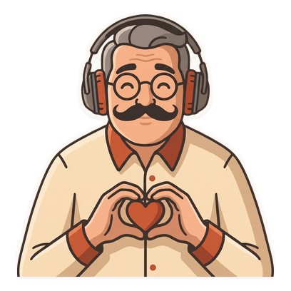 Dad holds a heart
